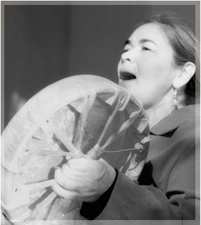 Woman with Drum